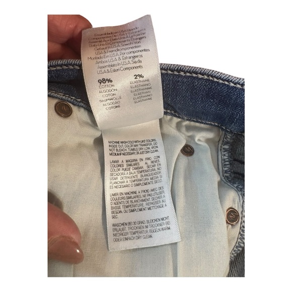 Mother High Rise Ankle Skinny Jeans. - Picture 7 of 7